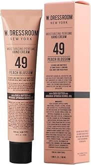 Moisturizing Hand Cream for Dry Hands, Non-Greasy, Quick-Absorbing Korean Hand Lotion, Travel Size 1.69 fl oz (50 ml), No.49 Peach Blossom Scent