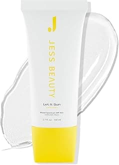 - JESS BEAUTY | Let it Sun 50+ Sunscreen Green Tea & Aloe Extract | Skincare Sun Protection 1.7 fl oz