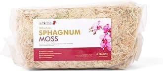 rePotme AAA New Zealand Sphagnum Moss Gallon Bag - (4 quarts) in a resealable Bag