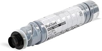 Ricoh Toner Print Cartridge Compatible for Aficio MP 1230/MP 1500/MP 1600, 9000 Pages, Black