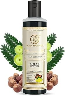 Amla & Reetha Hair Cleanser | Herbal Shampoo for Hair Cleansing & Scalp Care | Helps Maintain Hairs Freshness & Improve Hair Texture | Gentle Herbal Hair Care | Suitable for All Hair Types | 210ml