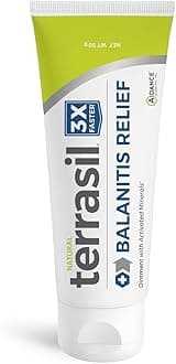 terrasil Balanitis Relief, Balanitis Treatment for Men, Soothing Foreskin Cream for Relief from Symptoms of Irritation, Itch, Redness and Inflammation. Dermatologist Tested (1.7oz)