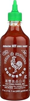 Huy Fong Sriracha Hot Chili Sauce (Tuong Ot Sriraca) - 17oz [ 3 units]