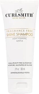 CURLSMITH - Shine Shampoo, Gentle, Sensitive, Fragrance Free Cleanser for All Curl and Hair Types, Vegan