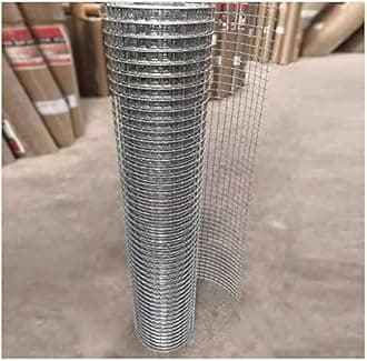 Stainless Steel Welded Wire Mesh 304, 1/2 Inch Mesh Hardware Cloth, Never Rust and Heat Resistant, Chicken Fencing, Poultry Netting, Vegetables Garden Fence (Color : Silver, Size : 1.5x5m)