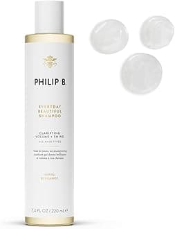 PHILIP B Everyday Beautiful Shampoo - 7.4 fl. oz. (220 ml) - Clarifying, Volumizing and Shine Enhancing, Removes Excess Buildup, Sulfate-Free, Made in USA