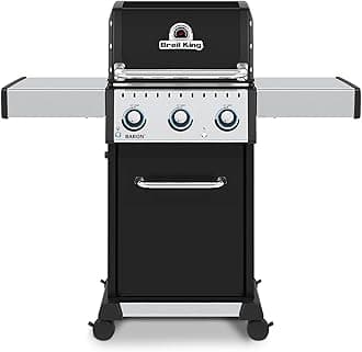 Broil King, Baron 320 Pro, 874214, Liquid Propane (LP), Silver, Black