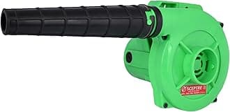 Sceptre SPBK-40 650W Electric Air Blower with Suction – 15000 RPM Motor, 190 km/hr Air Flow, Dual Function Dust Cleaner for Home, Office & Car, Unbreakable Body (Green, Corded)