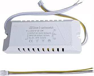 LED Driver 36-50W for Multi-Color Ceiling Strip Spot Light Module Panel, Replacement LED Power Supply Adapter Transformer Starter, Input AC85-265V Output DC120-165V