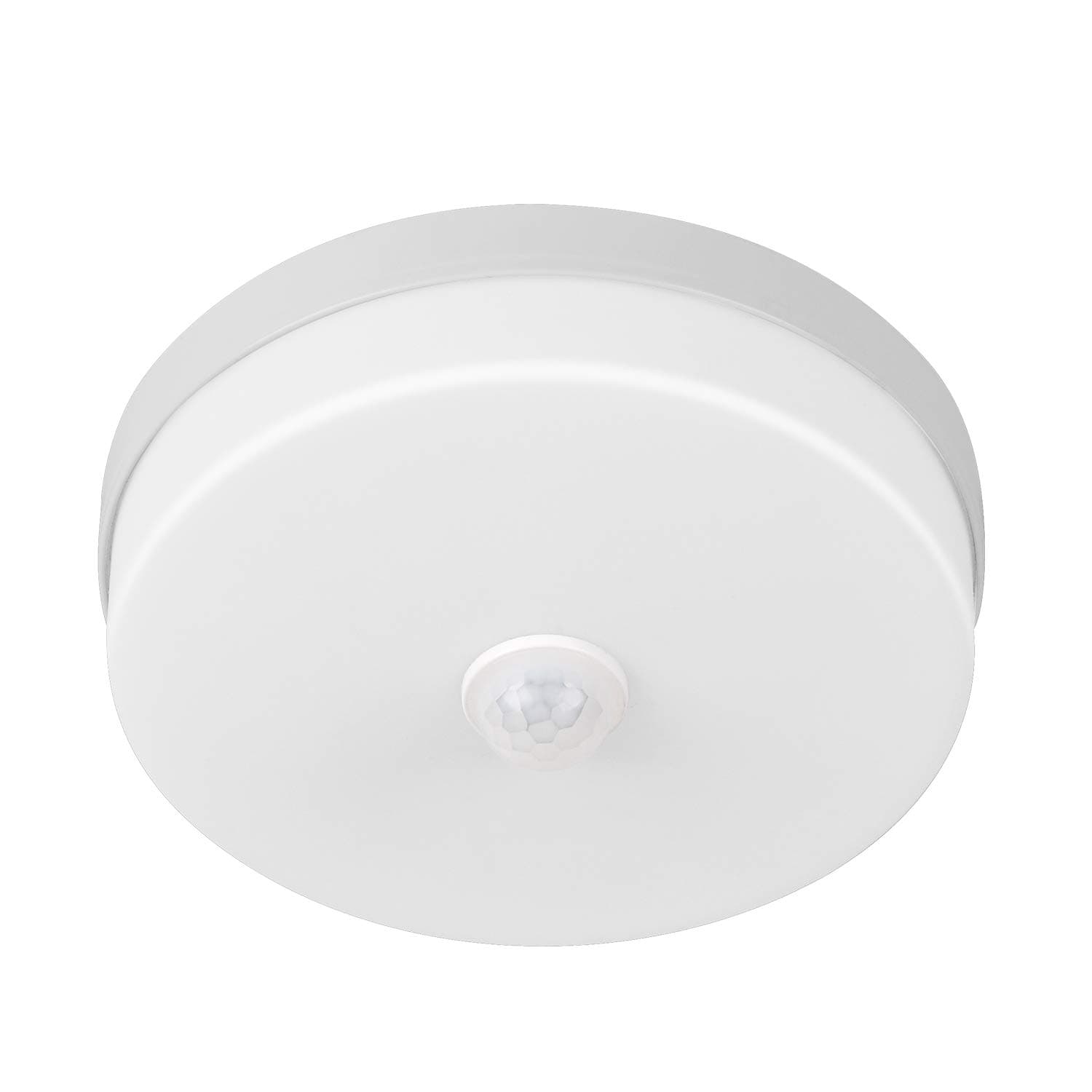 TOOWELL LED Motion Sensor Ceiling Light Flush Mount 18W 150W Equivalent Round Lighting Fixture for Indoor/Outdoor Closets Pantries Stairways Basements Kitchen Bathroom 5.9" Cool White 1620LM