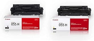 Canon Genuine Toner Cartridges, High Capacity - Black (3020C001) and Yellow (3017C001) for imageCLASS MF741Cdw, MF743Cdw, MF745Cdw, MF746Cdw, LBP664Cdw Laser Printers