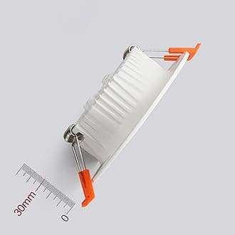 24W LED Recessed Ceiling Spotlights, 6000K Cold White Ultra Slim Panel Light, Cut Φ190-210mm, AC110-240V Round Downlights for Living Room Office, 14 Pack