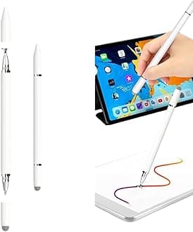 CULEO Stylus Pens,3 in 1 magnetic stylus pen tablet capacitive stylus universal (white)