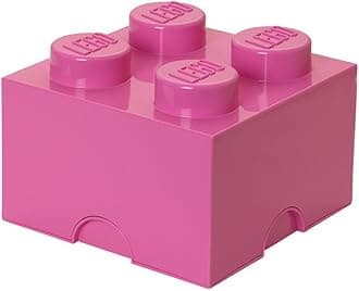 Room Copenhagen LEGO Storage Brick 4, Bright Pink (4003)