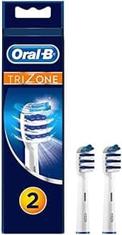 TriZone Electric Toothbrush Replacement Heads Powered by Braun - Pack of 2
