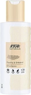 Nykaa Naturals Shampoo, Reetha and Shikakai, 1.69 oz - Hair Growth Shampoo - Revives Dull Hair and Strengthens Roots - Safe for Colored Hair