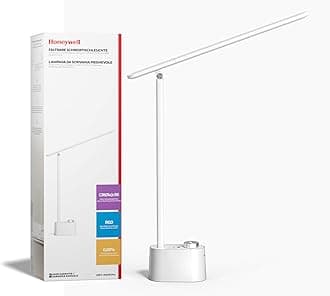 Upgraded LED Desk Lamp - H01 Pro Sunturalux™ Foldable Desk Light with USB A+C Charging Port, 3 Color Modes Dimmable Table Lamp for Home Office Reading(White)