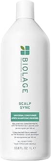 Biolage Scalp Sync Universal Conditioner - Hydrating for All Scalp Types, Lightweight Conditioning, With Fermented Tea Blend & Glycolic Acid, Vegan & Paraben-Free