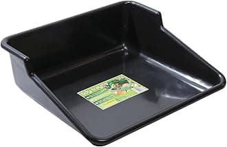 TIERRA GARDEN GP48B Tidy Potting Tray, Black, Use as Mix/Grow Tray