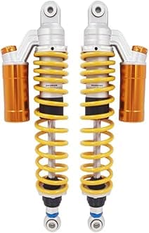 430mm/16.9" Rebound Damping Universal 7mm Spring Rear Suspension Air Shock Absorber MTB Motorcycle For XL250 XL500 XL185