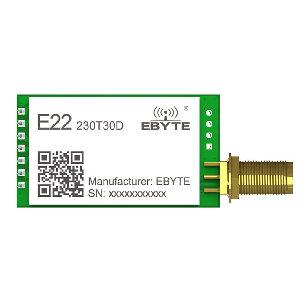 EBYTE Lora Wireless RF Module 230MHz E22-230T30D Low Power 30dBm 10Km SMA-K RF Interface