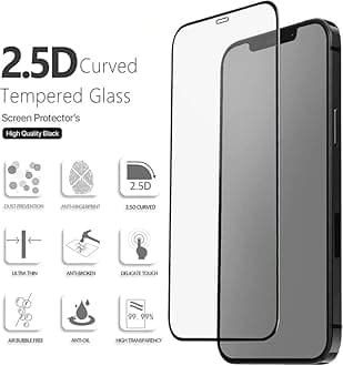 Toughened Oleophobic Tempered Glass For Nothing Phone 2a Plus (PACK OF 1) with Free Installation Kit Full screen Coverage - 6.7 inch