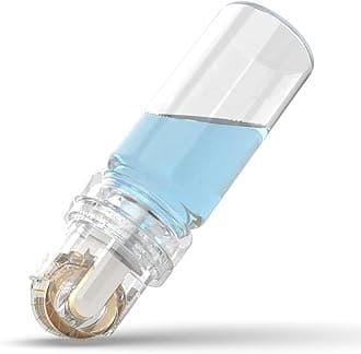 Derma Stamp Mesotherapie Microniddle Roller for Face Body Beard Derma Roller Titanium For Hair Growth Mesoroller dermaroller For Face Machine Skin Care mesoscooter for face mts (BOTTLE)