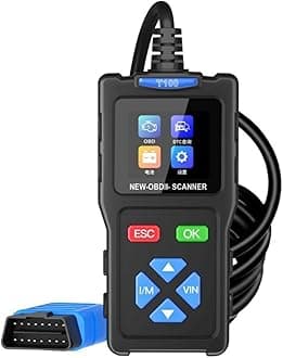 OBD2 Scanner Car Diagnostic Tool, Code Reader for All OBD II Cars & Trucks, Automotive Scanner, Check Engine Light, Scan Tool elm327reader (T100,BlackBlue)