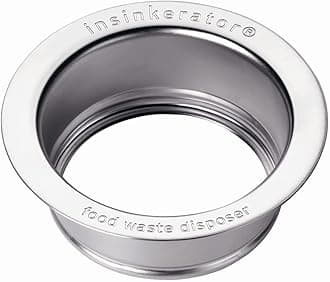 INSINKERATOR Kitchen Sink Flange for INSINKERATOR Garbage Disposal, FLG-SS, Stainless Steel