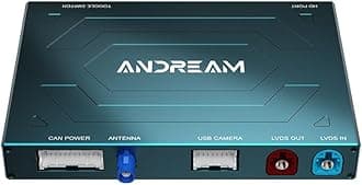 Andream Wireless Carplay Retrofit for BMW CIC System Series 1 2 3 4 5 7 X1 X3 X4 X5 X6 X7 Mini I3 Z4 I8,Wireless Carplay Android Auto Module Receiver Box,Airplay MMI Box/Carplay,Support Mirrorlink,GPS