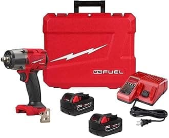 Milwaukee 2962-22R 18V Brushless Mid-Torque Impact Wrench w/Friction Ring Kit