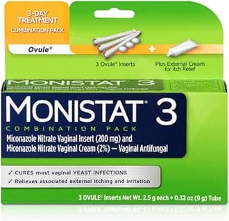 Monistat 3-Day Yeast Infection Treatment | Ovules + Itch Cream
