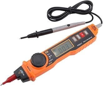 TISTIK Voltage Tester Electric Resistance Pen Type No Contact Digital Live Line Multimeter with Backlit and Flashlight for Laboratories