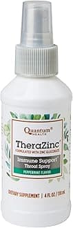 Quantum Health TheraZinc Oral Spray, Immune Support and Throat Relief in a Soothing Spray, 4 Oz.