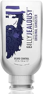 Beard Control Leave In Beard Conditioner for Men with Aloe Leaf Juice and Jojoba Seed Oil, Softens Hair and Skin, Light Hold with Matte Finish