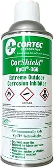 CorShield VpCI-368 Aerosol Anti Rust Wax Spray Ready to Use Extreme Outdoor Rust Inhibitor Removable Coating 11oz Can