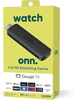 MIICAM New ONN Android TV 2K FHD Streaming Stick Black (New Version) Orginal