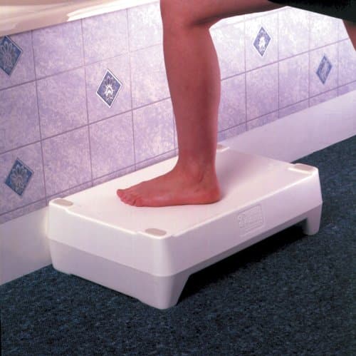 Ashby Step Two Bath Step - White