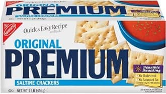 Premium Original Saltine Crackers, 16 Ounce Boxes (Pack of 3)