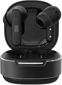 Wireless Earbuds D6 Sound Hunt Hybrid Noise Cancellation Bluetooth 5.4 Wireless, ANC ear buds 6-Mic ENC 45H Playtime, AI crystal-clear calls 13mm driver, Dual Connection, earphones