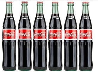 Mexican Coke 16.9oz Glass Bottle - 6pk