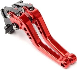 for Royal Enfield Himalayan 410 411 2018-2022 Short Brake Clutch Lever CNC Aluminum Alloy Accessories (Red)