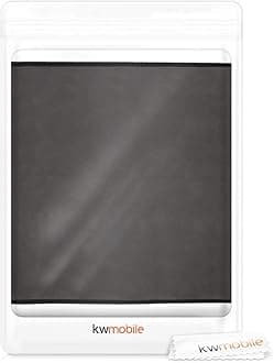 kwmobile Dust Cover for 32" TV - Fabric Case TV Protector for Indoor Flat Screen TVs - Dark Grey