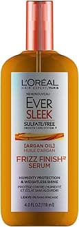 L'Oreal Paris EverSleek Sulfate Free Frizz Finish Oil-In-Serum, 4 Fl; Oz