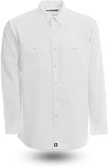 PINNACLE Men's Long Sleeve Industrial Workwear Shirt S10