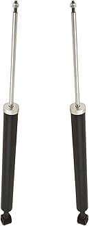 TRQ Rear Shock Absorber Set Compatible with 2013-2018 Ford C-Max 2010-2013 Mazda 3