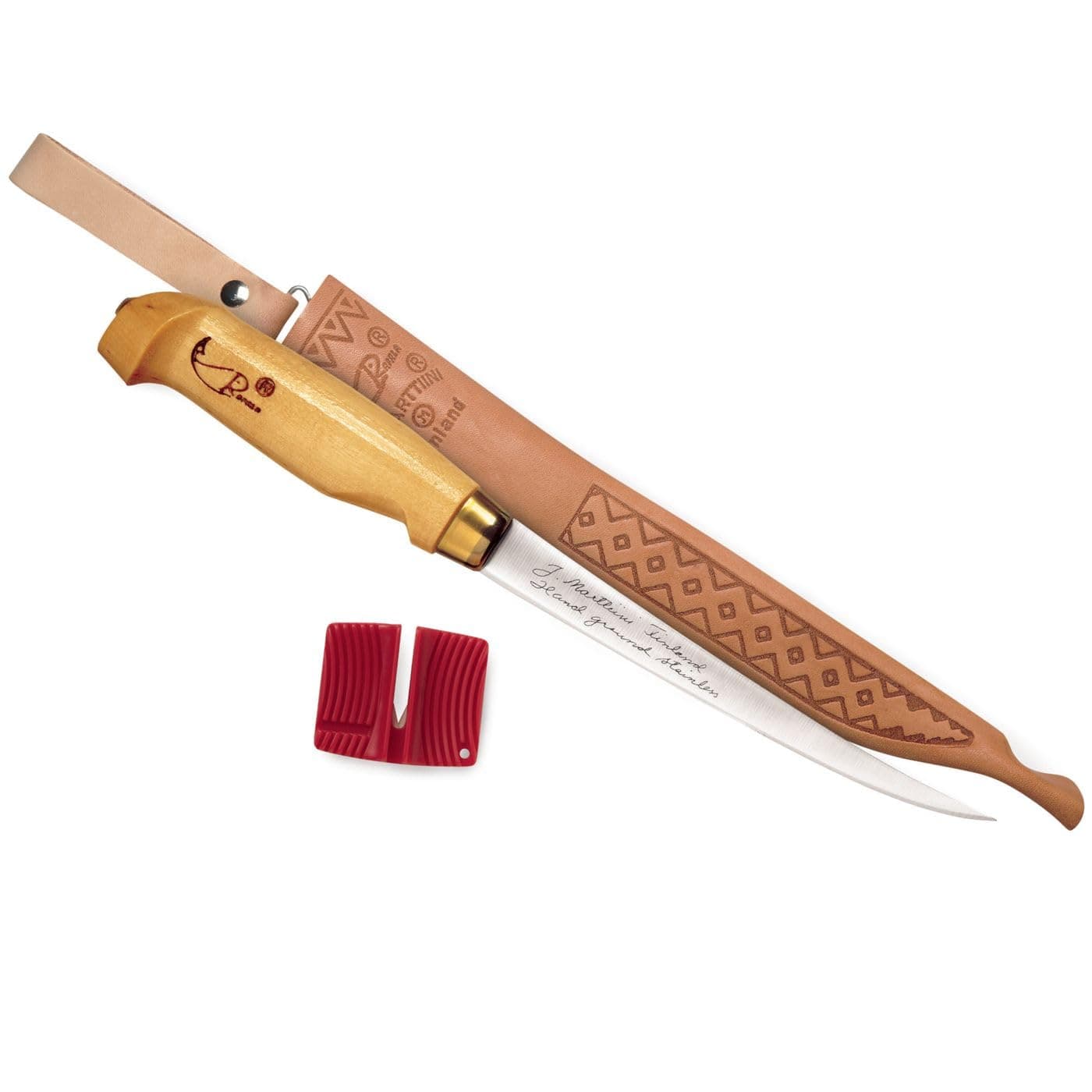 6" Fish'n Fillet Knife/Single Stage Sharpener/Sheath