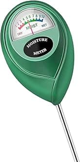 Soil Moisture Meter, Plant Water Meter Soil Meter Moisture Sensor Hygrometer for Indoor Outdoor Plant Care,No Battery Needed(Green)