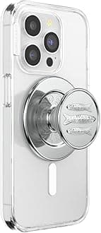 PopSockets Phone Grip for MagSafe with Kickstand, Magnetic Stand, Swappable Top, Secure Hold for iPhone MagSafe Cases, Phone & Tablet Grip, Cute PopSockets - Enamel Seashore Finds