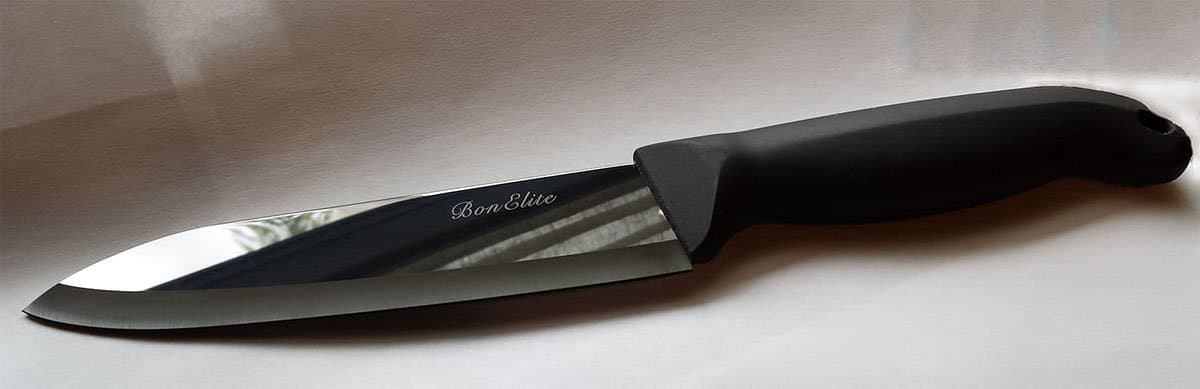 Chef Knife - Super Sharp 6 Inch Ceramic Blade - Elegant Gift Box
